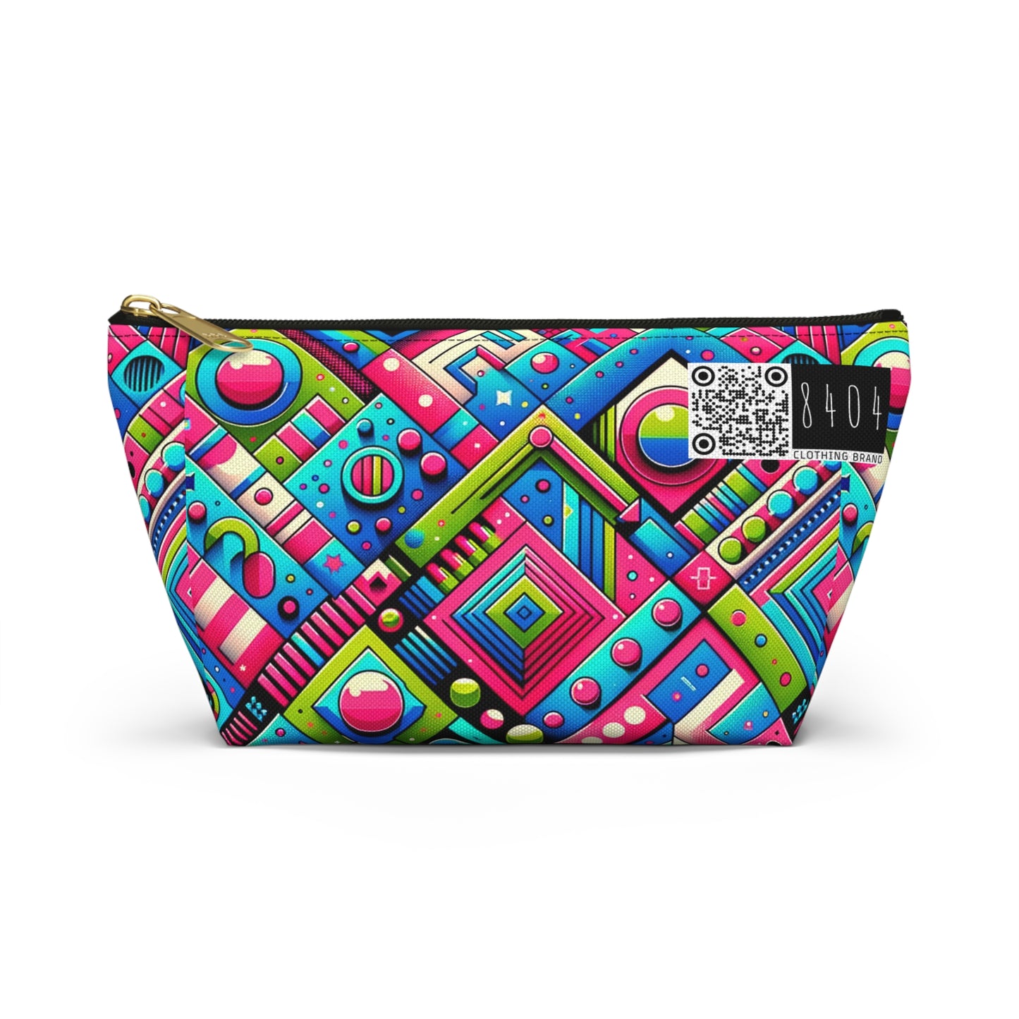 Neon Street Pop Vibrant and Eye-catching Accessory Pouch W T-bottom - 8404 Design-63