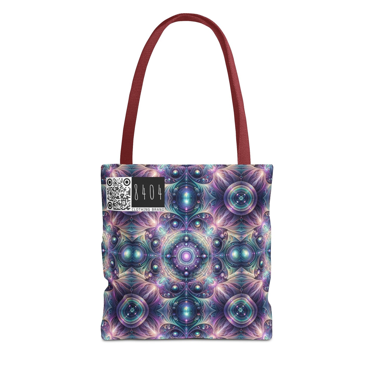Iridescent Tech Fusion Tech-Forward Streetwear Tote Bag - 8404 Design-61