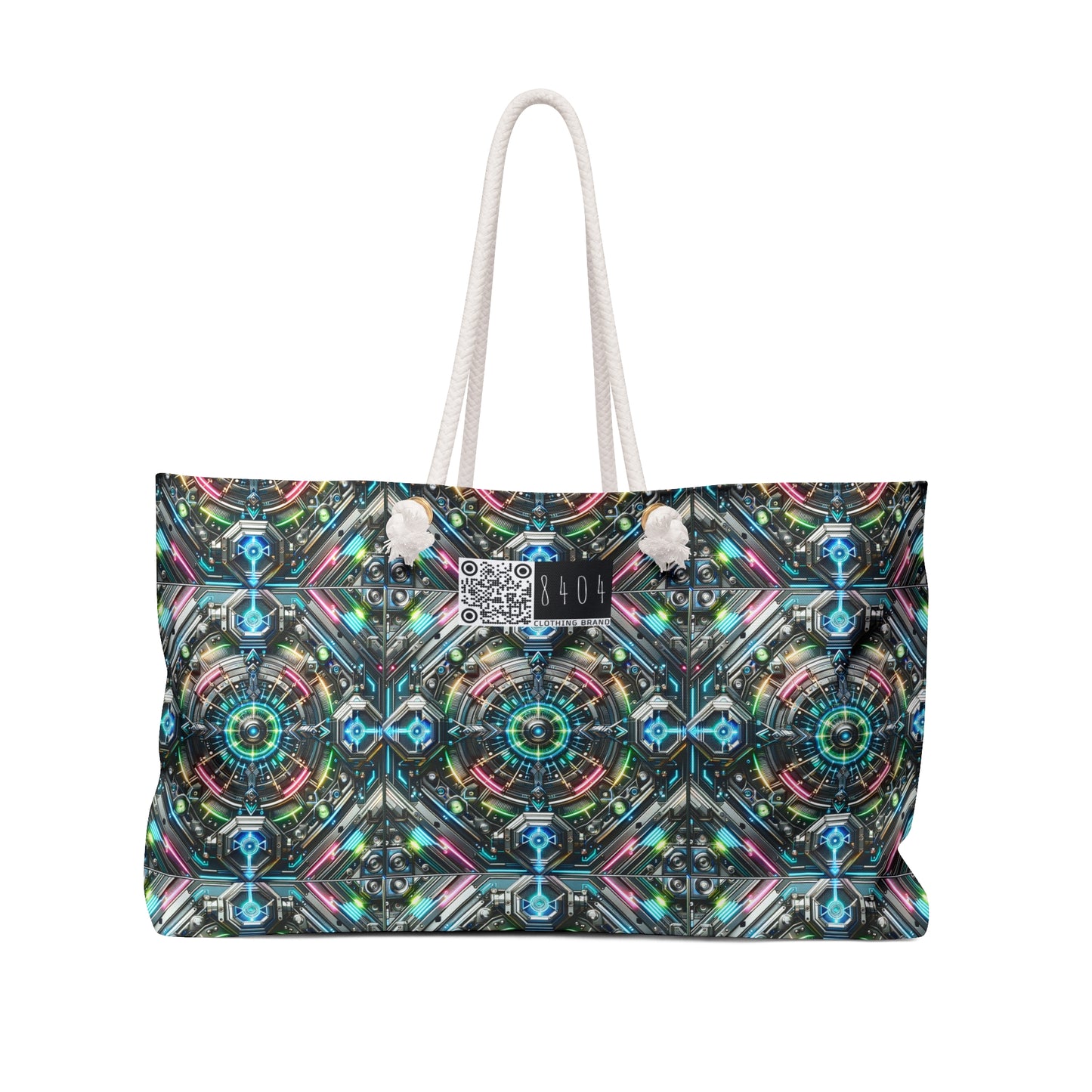Tech-Infused Futurism Futuristic Tech Weekender Bag - 8404 Design-53