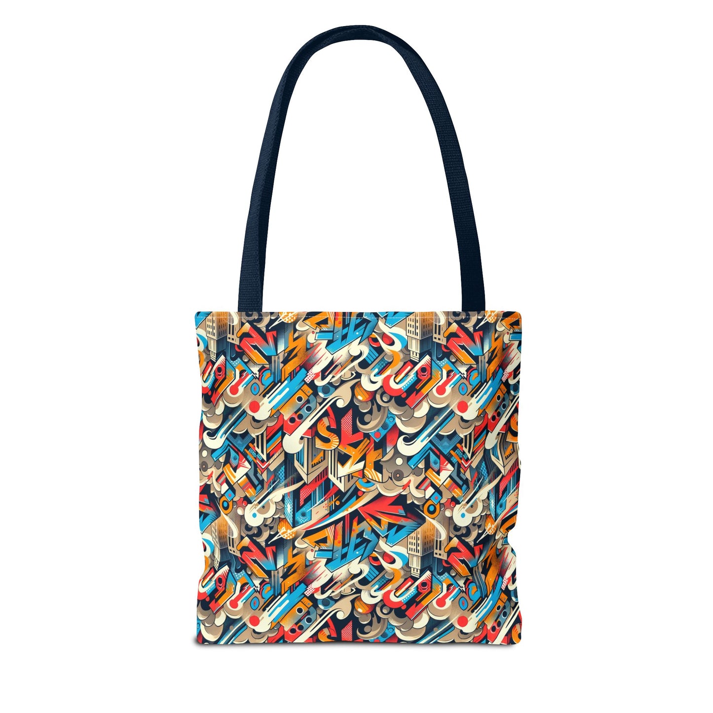 Neo-Traditional Street Art Modern Street Art Fusion Tote Bag - 8404 Design-44