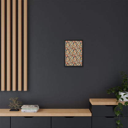 Digital Artistic Expression Artistic Streetwear Matte Canvas, Framed (multi-Color) - 8404 Design-46 B