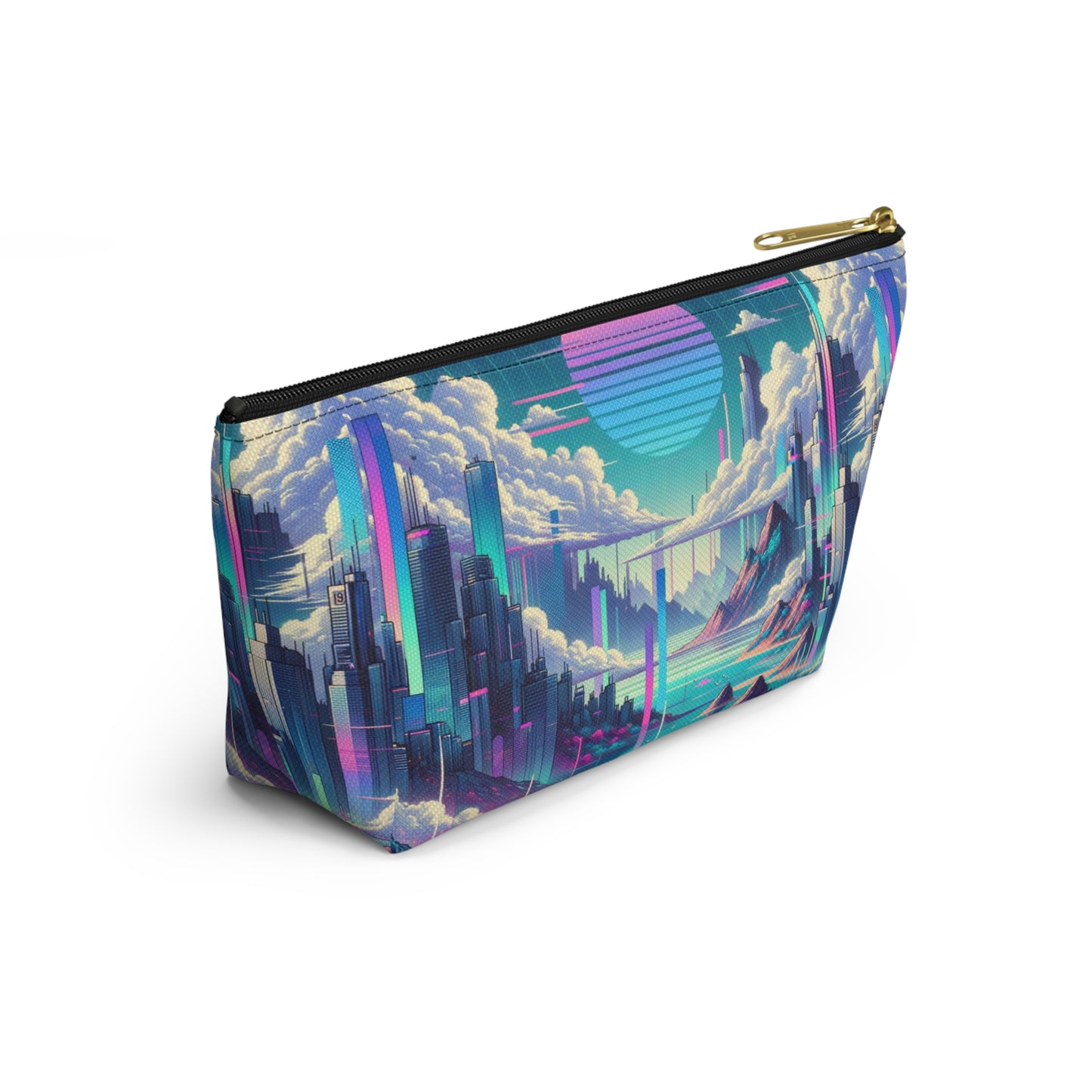 Digital Dreamscapes Digitally-Inspired Streetwear With a Dreamy, Surreal Twist Accessory Pouch W T-Bottom - 8404 Design-53