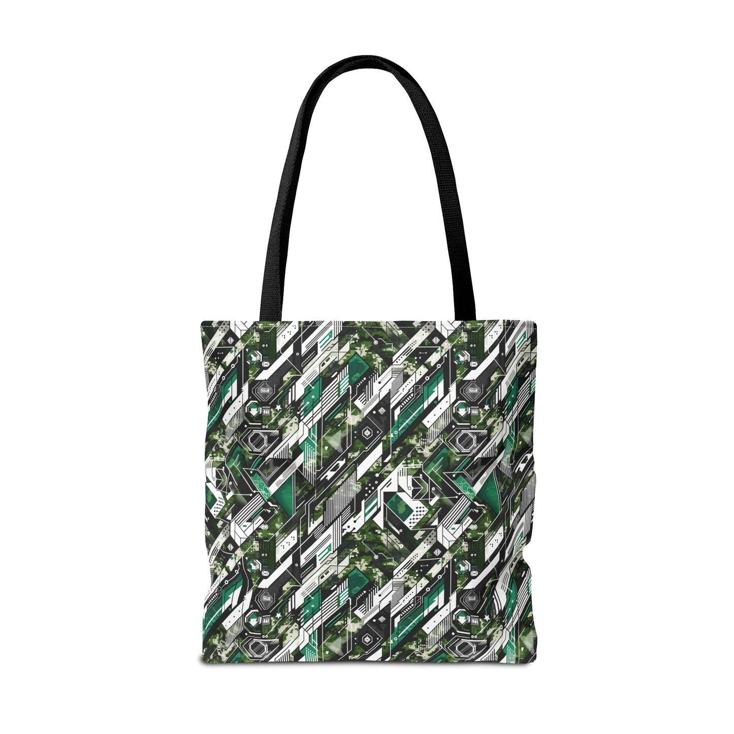 Tech Camo Fusion Tech-Forward Streetwear With a Futuristic Edge Tote Bag - 8404 Design-63