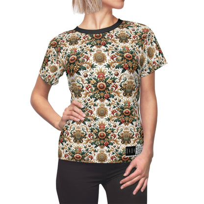 Monogram Madness Luxurious Streetwear Women's Cut & Sew Tee - 8404 Design-68