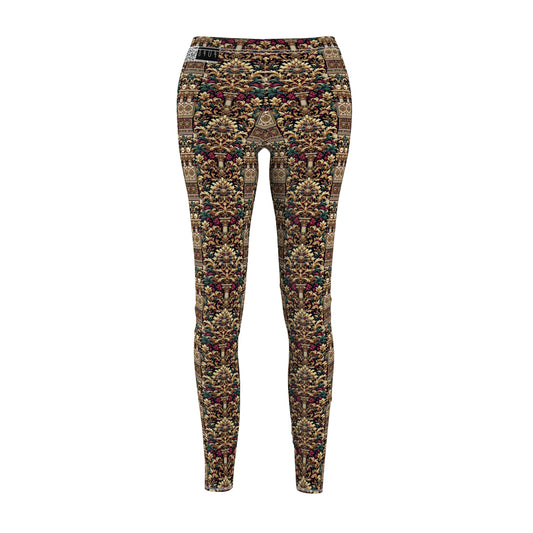 Digital Renaissance Modern Baroque Fusion Women's Cut & Sew Casual Leggings - 8404 Design-57