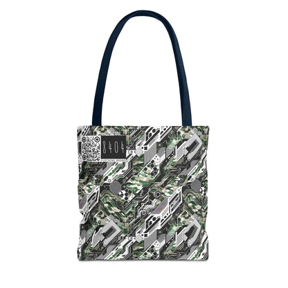 Tech Camo Fusion Tech-Forward Streetwear With a Futuristic Edge Tote Bag - 8404 Design-46