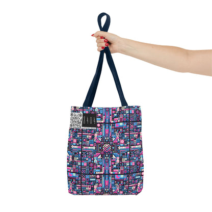 Digital Rebellion Youthful Streetwear with a Rebellious Digital Twist Tote Bag - 8404 Design-65