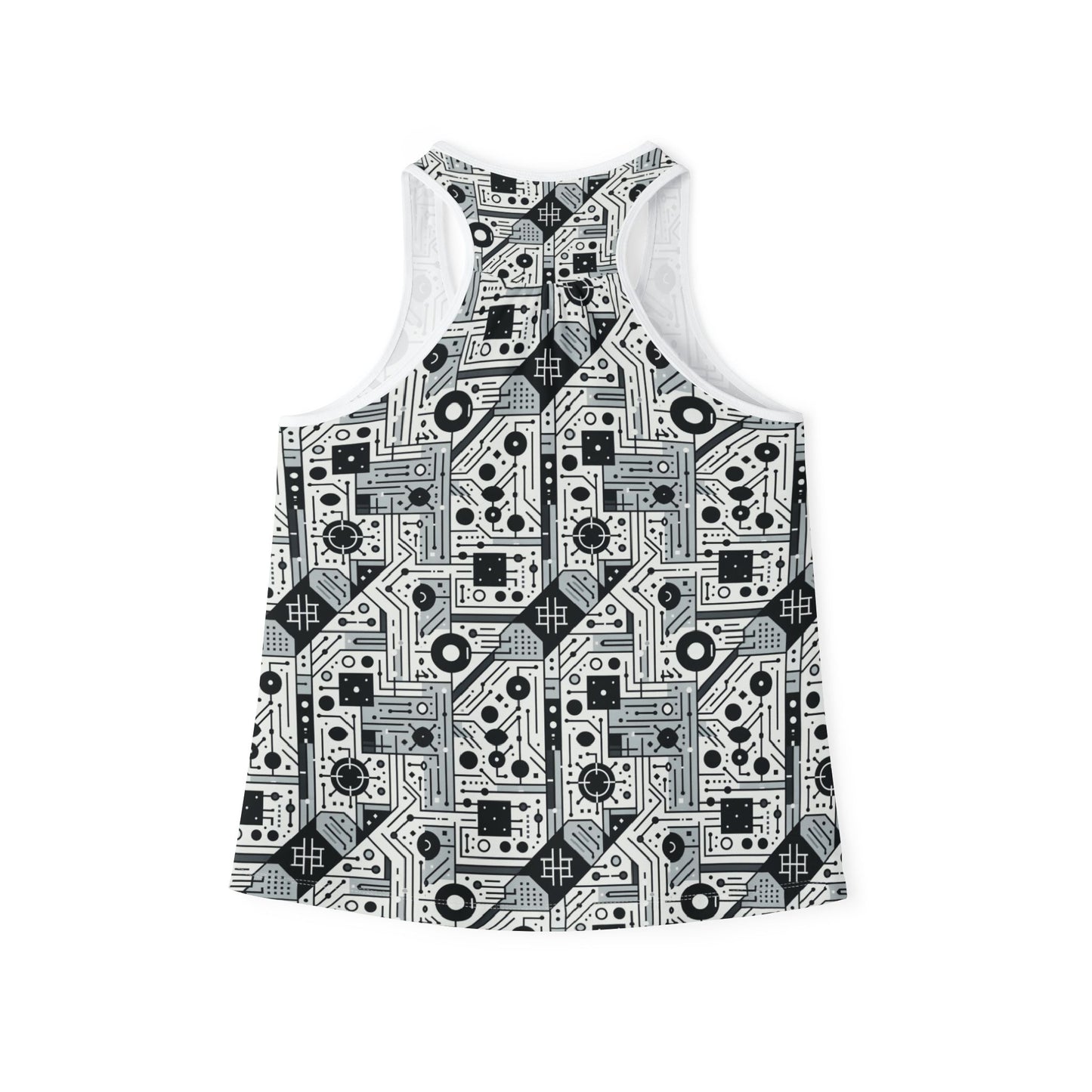 Digital Minimalism Minimalist Tech Women's Tank Top - 8404 Design-48