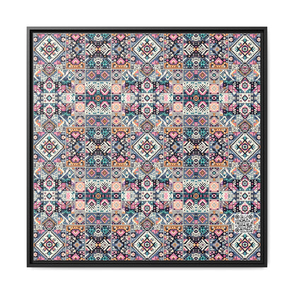 Matte Canvas, Framed (multi-Color) - 8404 Design-01