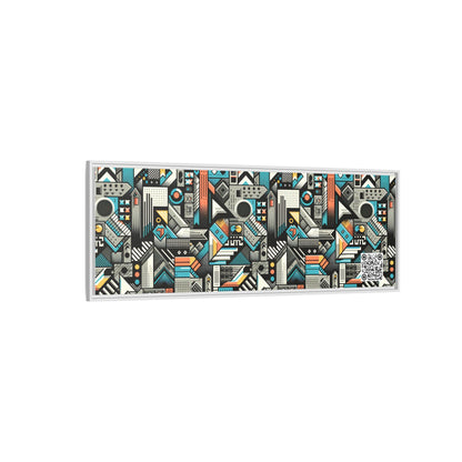 Digital Street Art Urban Street Style Matte Canvas, Framed (multi-color) - 8404 Design-81 B