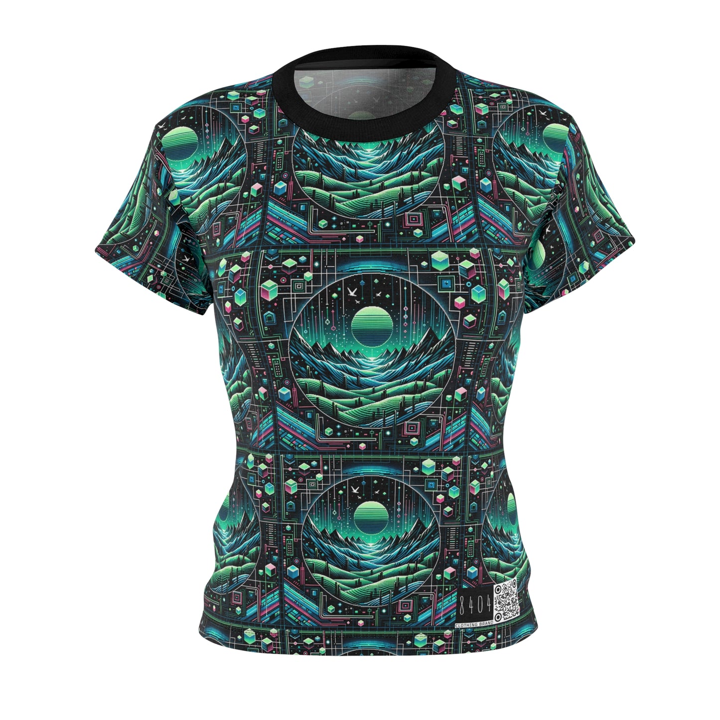 Digital Adventure Graphics Digital Explorer Women's Cut & Sew Tee - 8404 Design-59