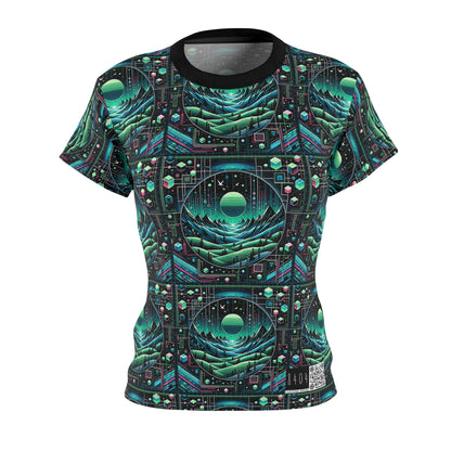 Digital Adventure Graphics Digital Explorer Women's Cut & Sew Tee - 8404 Design-59