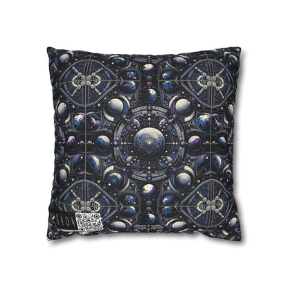 Tech Astronaut Tech-Forward Streetwear Meets Space Exploration Spun Polyester Square Pillowcase - 8404 Design-46