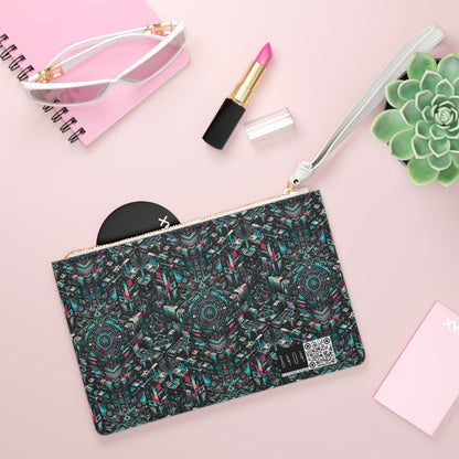 Digital Rebellion Tech-Inspired Streetwear Clutch Bag - 8404 Design-54