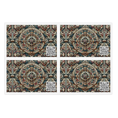 Urban Renaissance Historical Fusion With Street Edge Sticker Sheets - 8404 Design-57