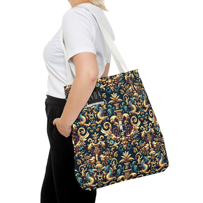 Digital Renaissance Modern Baroque Fusion Tote Bag - 8404 Design-57