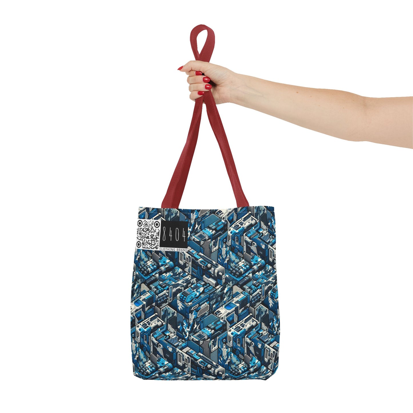 Tech Urban Camo Tech-Forward Streetwear With a Futuristic Military Edge Tote Bag - 8404 Design-51
