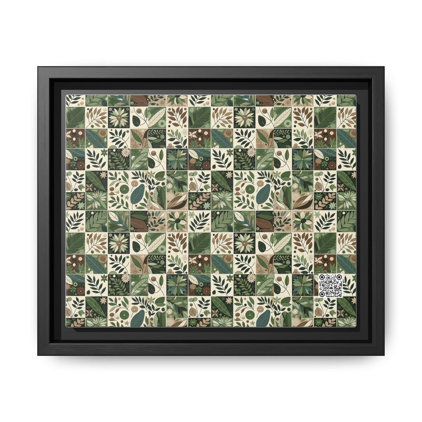 Streetwear Sustainability Environmentally Conscious Streetwear with a Natural Aesthetic Matte Canvas, Framed (multi-color) - 8404 Design-57 B