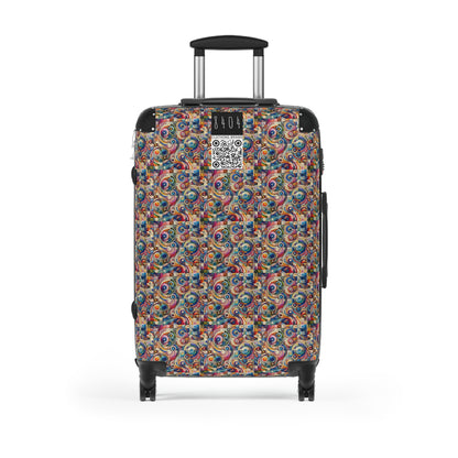 Digital Artistic Expression Artistic Streetwear Suitcase - 8404 Design-49
