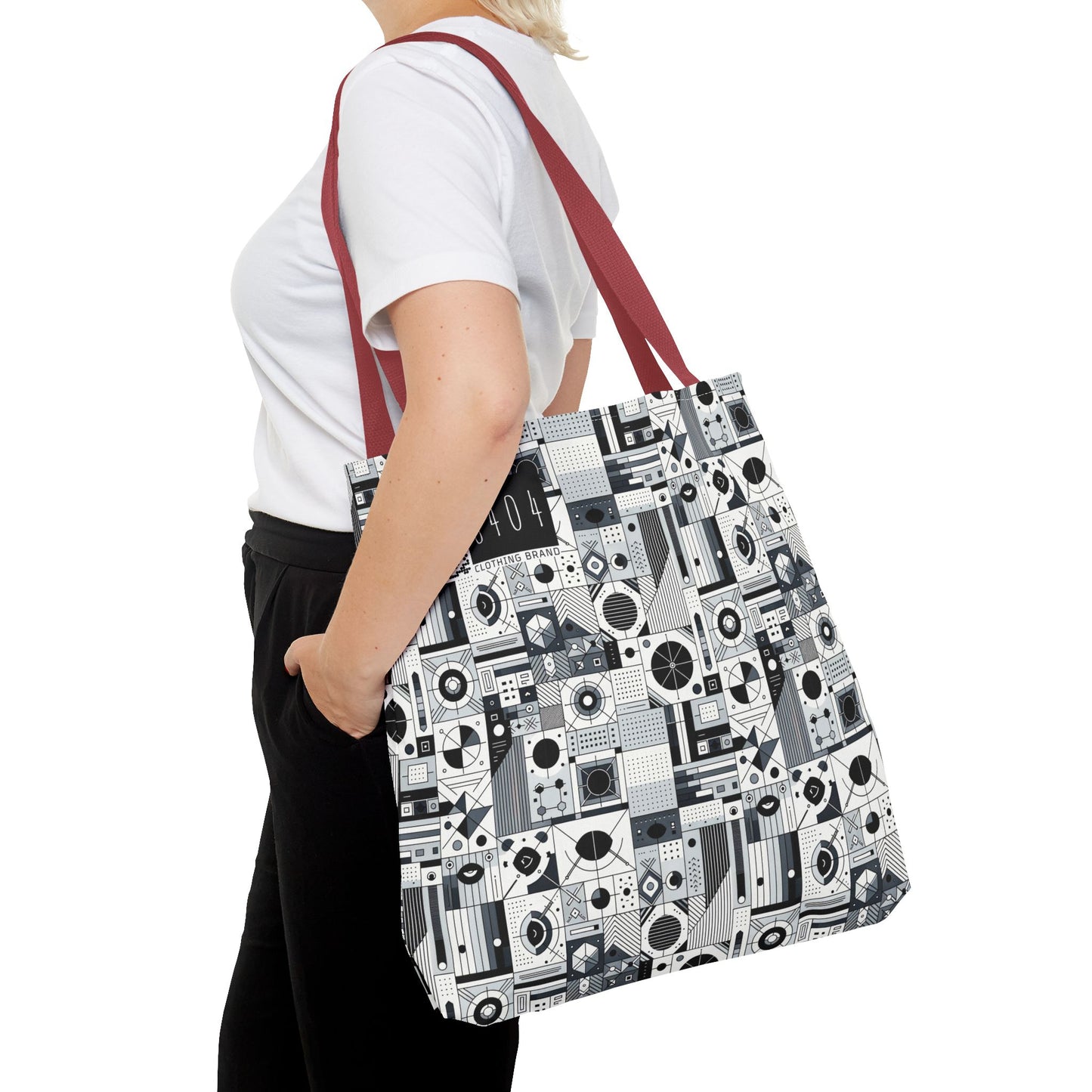 Digital Minimalism Minimalist Tech Tote Bag - 8404 Design-65
