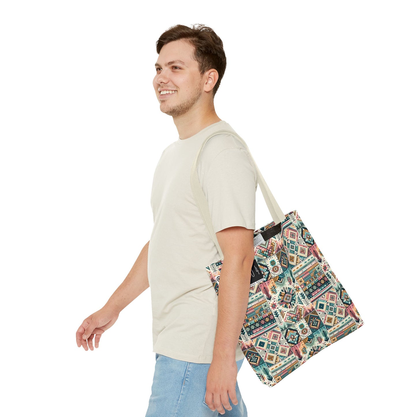 Digital Artisanal Fusion Digital Artisanal Tote Bag - 8404 Design-49