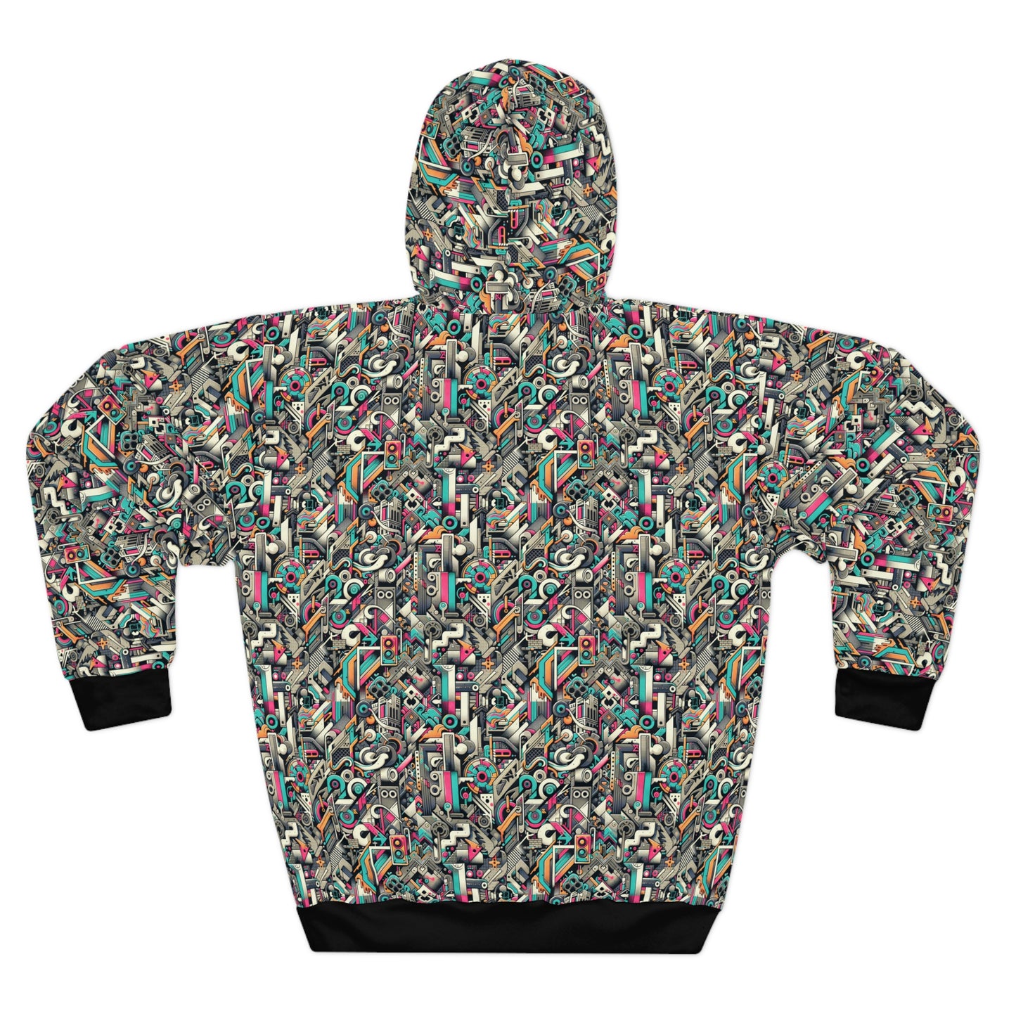 Digital Street Art Urban Street Style Pullover Hoodie - 8404 Design-74