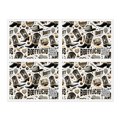 Cowboy Chic Revival Bold Western Glam Sticker Sheets - 8404 Design-60