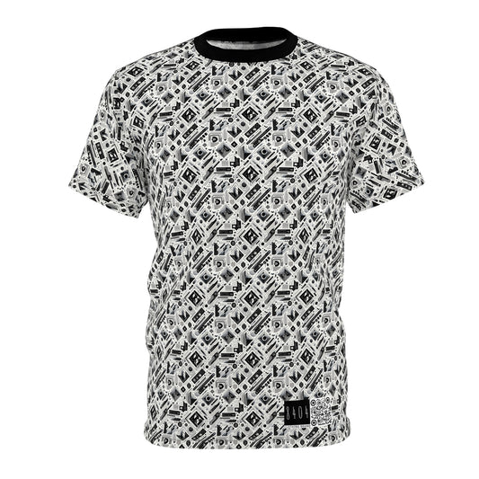Tech Minimalism Minimalist Tech Unisex Cut & Sew Tee - 8404 Design-72
