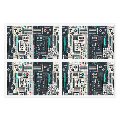 Tech Utility Gear Tech-Forward Minimalism Sticker Sheets - 8404 Design-49