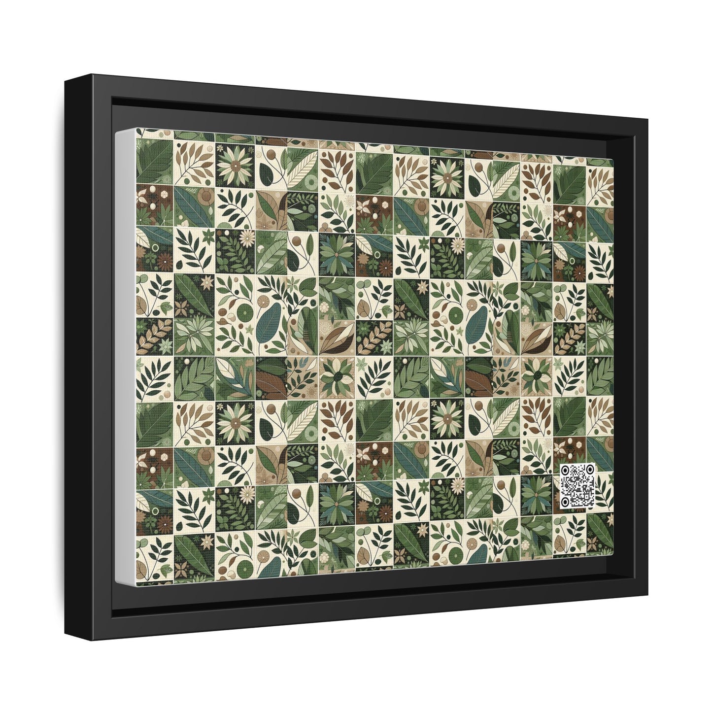 Streetwear Sustainability Environmentally Conscious Streetwear with a Natural Aesthetic Matte Canvas, Framed (multi-color) - 8404 Design-57 A