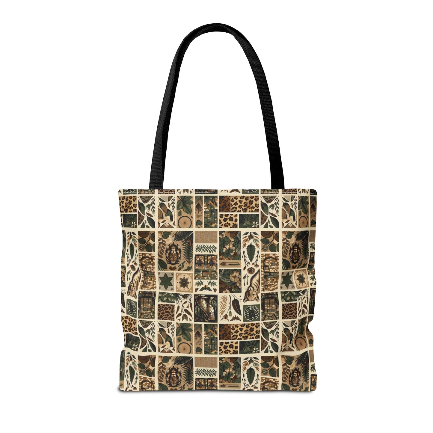 Streetwear Safari Urban Jungle Explorer Tote Bag - 8404 Design-51