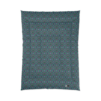 Digital Glitch Vibes Tech-Inspired Streetwear Comforter - 8404 Design-71