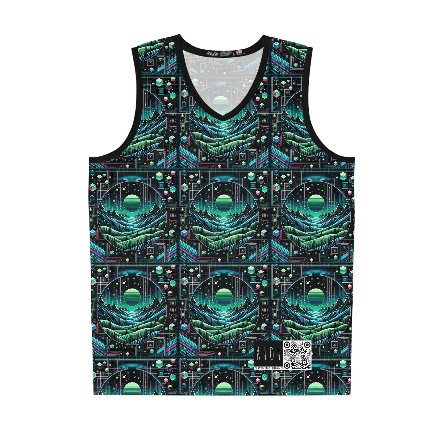 Digital Adventure Graphics Digital Explorer Basketball Jersey - 8404 Design-59