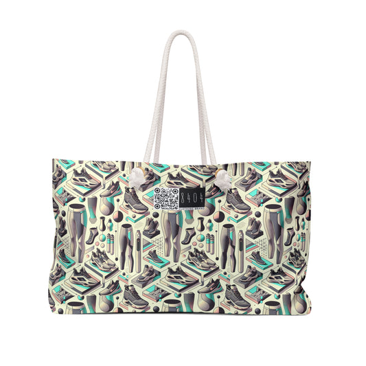 Tech-Infused Athleisure Futuristic Athletic Tech Weekender Bag - 8404 Design-44