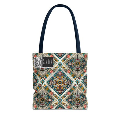 Cultural Fusion Tech Blend of Cultural Heritage With Tech-Inspired Elements Tote Bag - 8404 Design-64
