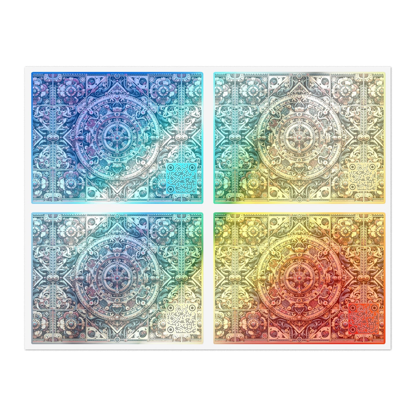 Urban Renaissance Historical Fusion With Street Edge Sticker Sheets - 8404 Design-57