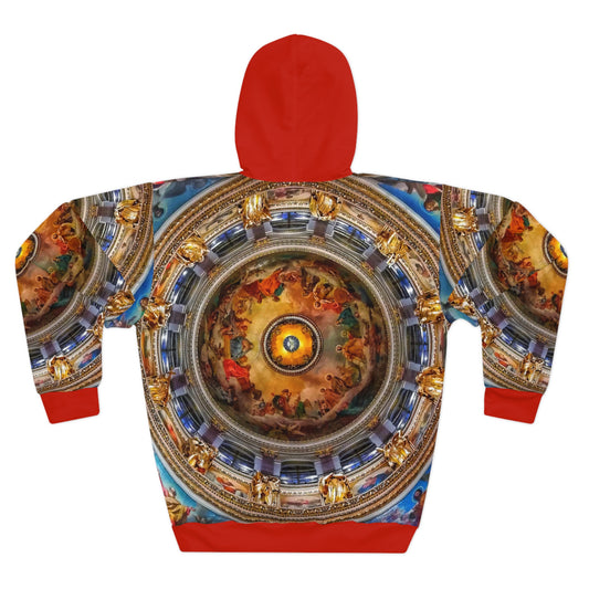 8404 Fashion Pullover Hoodie - "divine in Red" - Men - Women - Unisex - Xs/s/m/l/xl/2xl