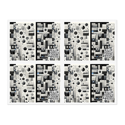 Digital Minimalism Minimalist Tech Sticker Sheets - 8404 Design-66