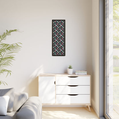 Digital Artistry Digital-native Streetwear Matte Canvas, Framed (multi-color) - 8404 Design-62 B
