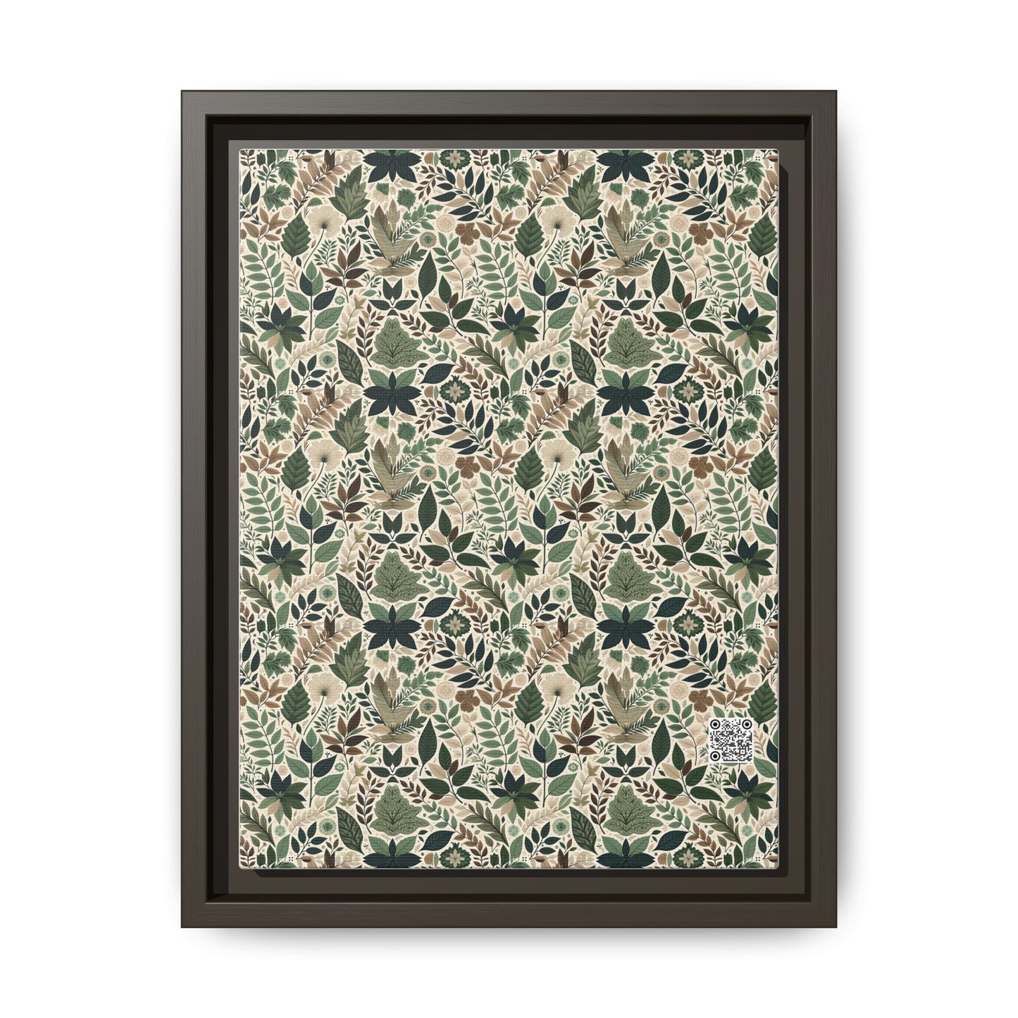 Streetwear Sustainability Environmentally Conscious Streetwear with a Natural Aesthetic Matte Canvas, Framed (multi-color) - 8404 Design-57 A