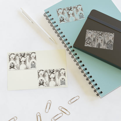 Chic Bridal Minimalism Modern Romantic Sticker Sheet - 8404 Design-58