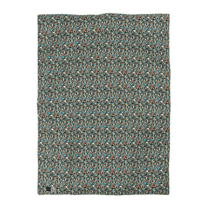 Digital Street Art Urban Street Style Microfiber Duvet Cover - 8404 Design-81