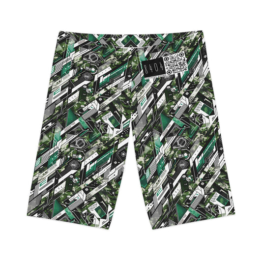Tech Camo Fusion Tech-Forward Streetwear With a Futuristic Edge Women's Bike Shorts - 8404 Design-63