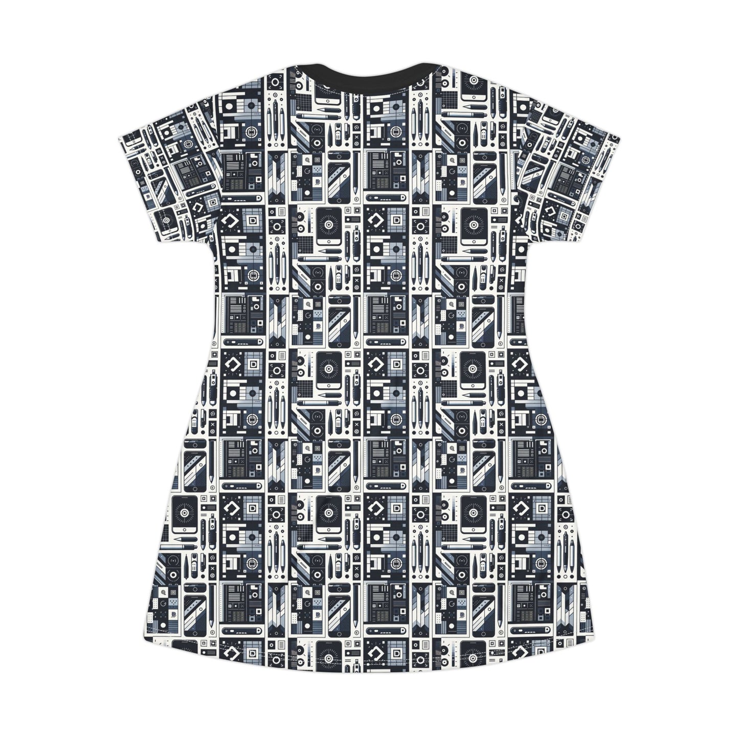 Minimalist Athleisure Minimalist Tech T-Shirt Dress - 8404 Design-60