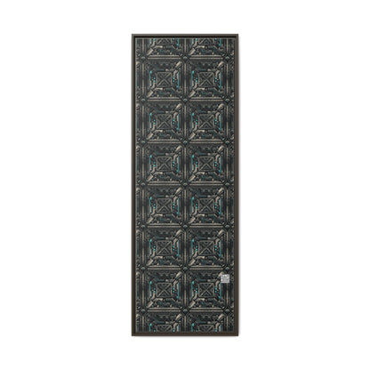 Tech Noir Futuristic Tech Aesthetic with a Dark Twist Matte Canvas, Framed (multi-color) - 8404 Design-59 B