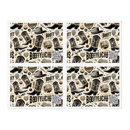 Cowboy Chic Revival Bold Western Glam Sticker Sheets - 8404 Design-60