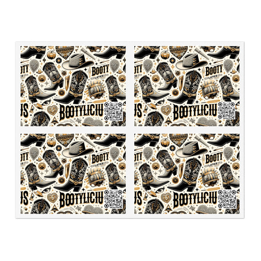 Cowboy Chic Revival Bold Western Glam Sticker Sheets - 8404 Design-60