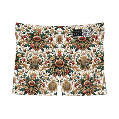 Monogram Madness Luxurious Streetwear Women's Shorts - 8404 Design-68
