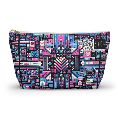 Digital Rebellion Youthful Streetwear with a Rebellious Digital Twist Accessory Pouch W T-bottom - 8404 Design-65