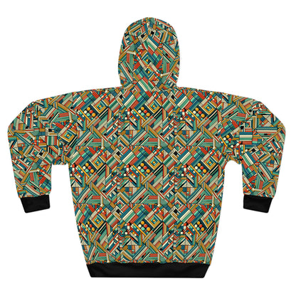 Abstract Graphic Art Modern Artistic Expression Pullover Hoodie - 8404 Design-67